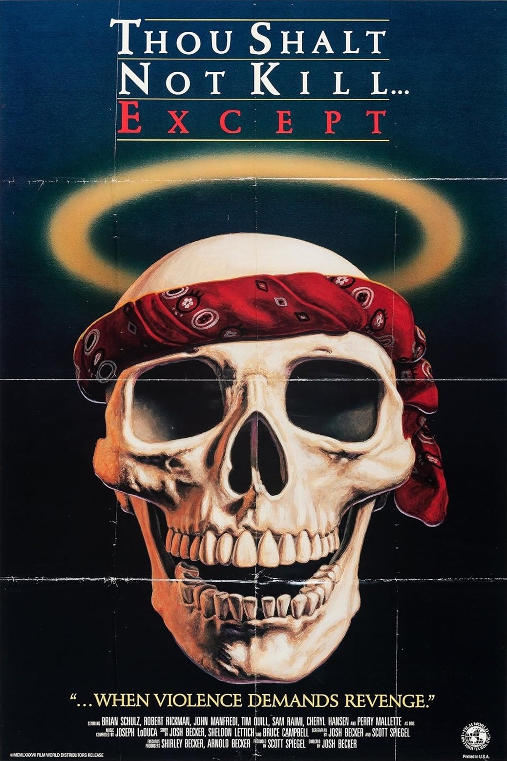 Thou Shalt Not Kill... Except poster
