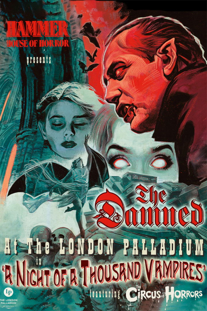 The Damned - A Night Of A Thousand Vampires Live In London poster