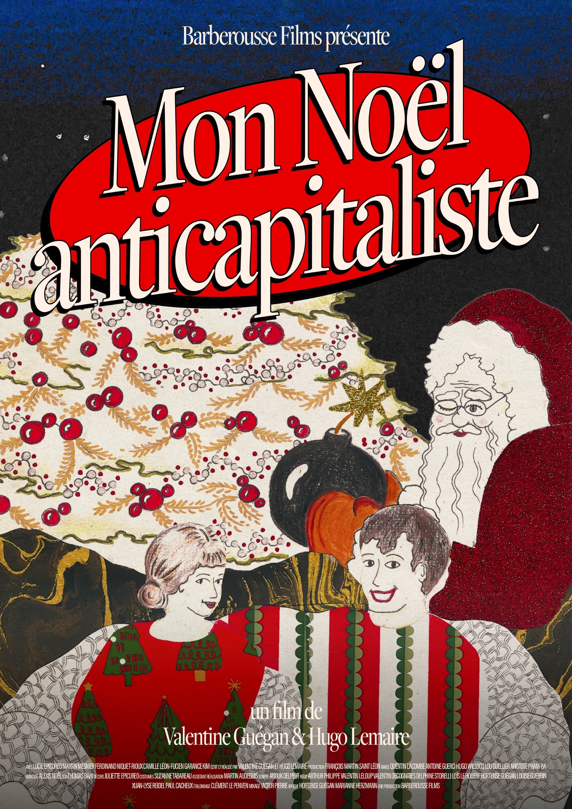 Mon Noël anticapitaliste poster