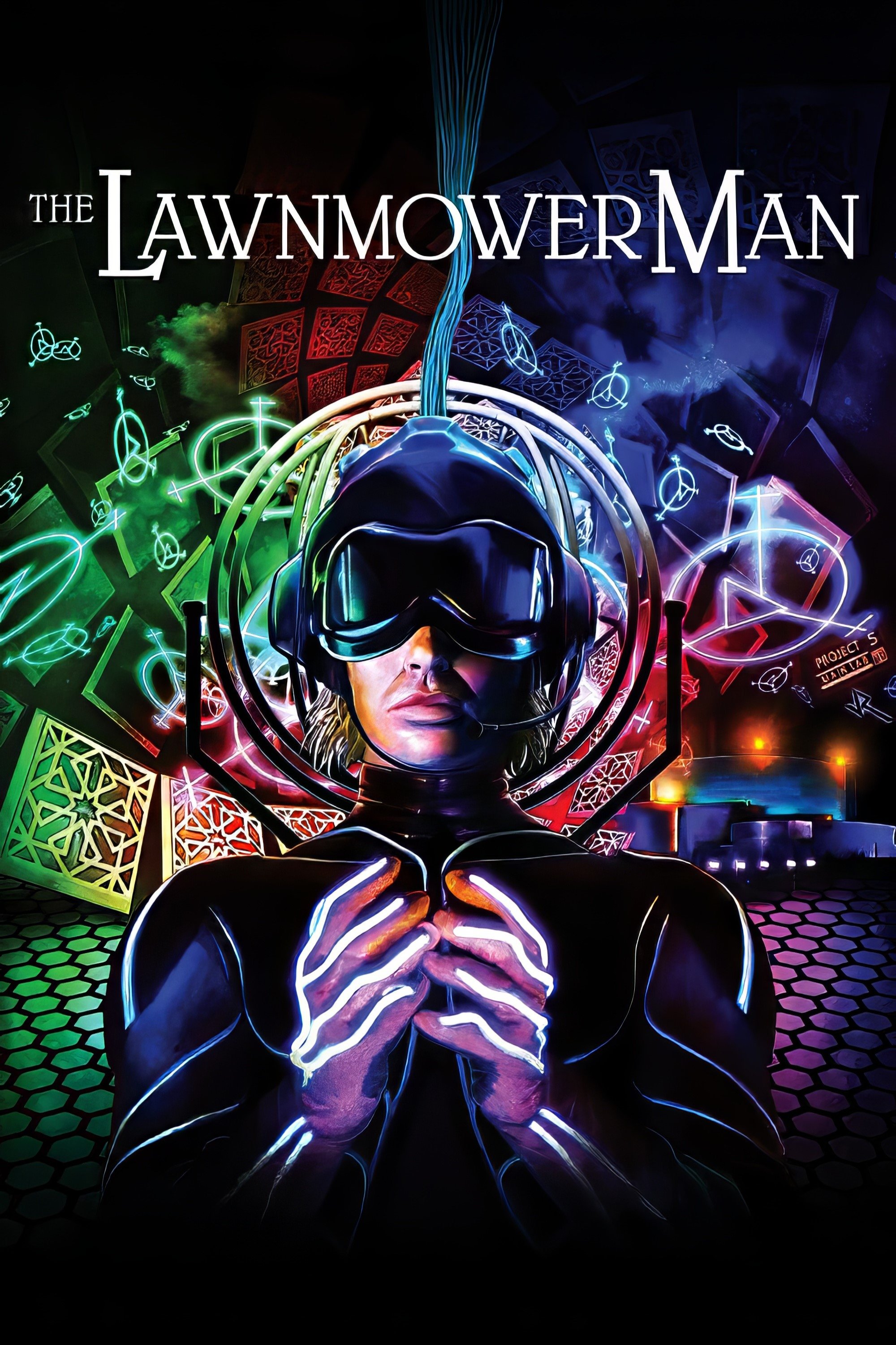 The Lawnmower Man poster