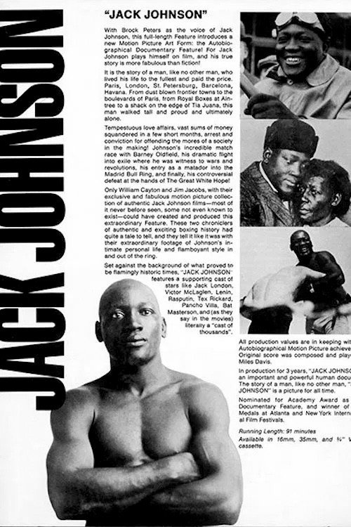Jack Johnson poster