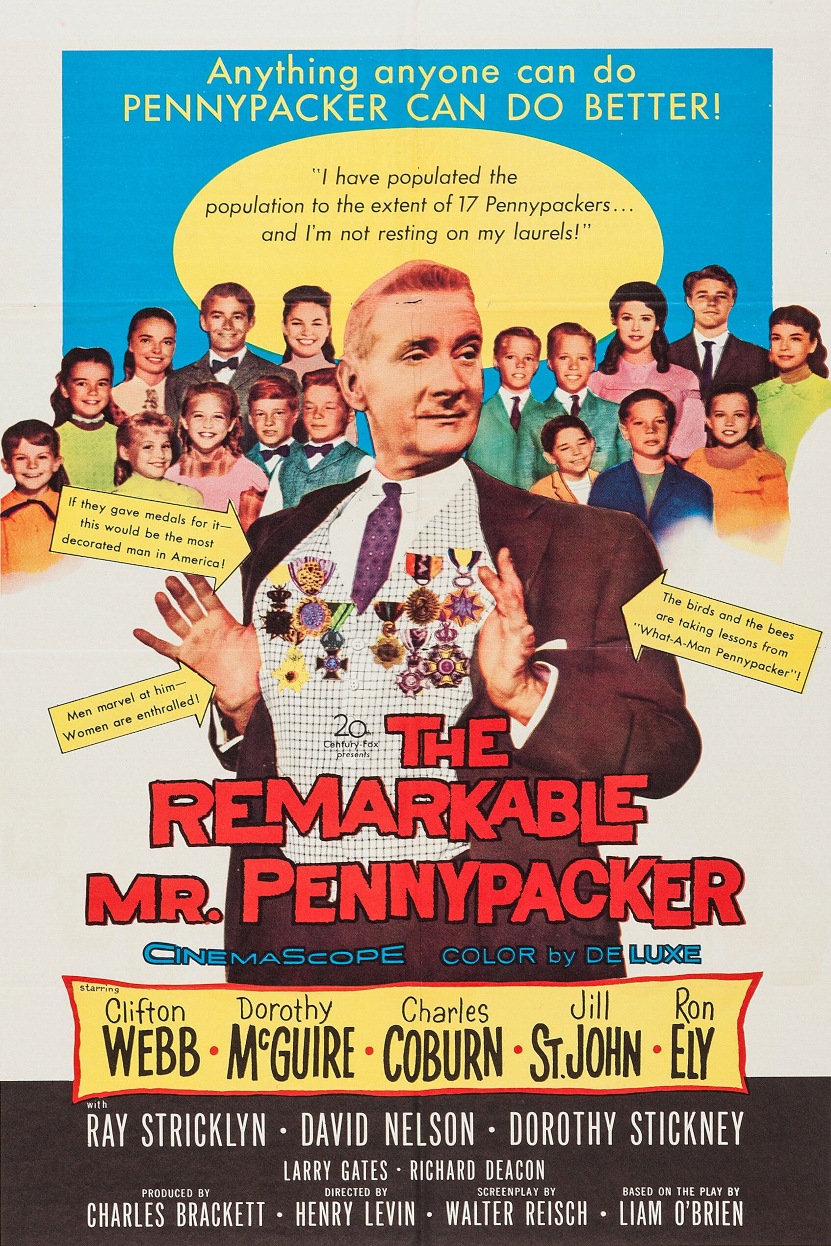 The Remarkable Mr. Pennypacker poster
