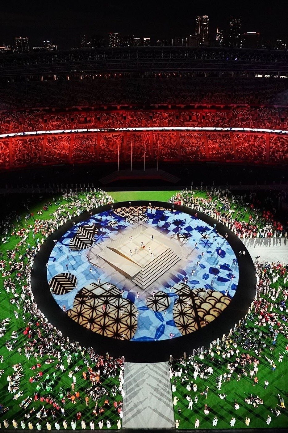 Tokyo 2020 Olympic Closing Ceremony poster