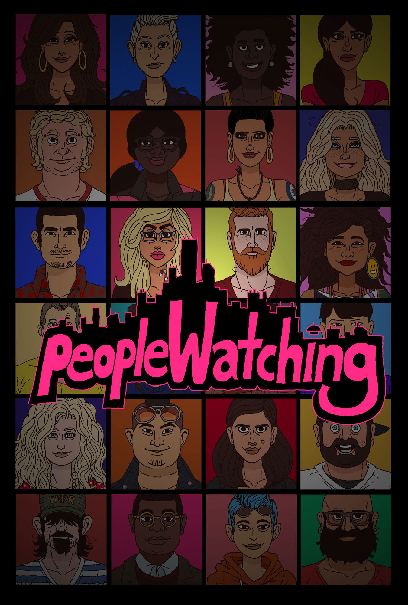 People Watching poster