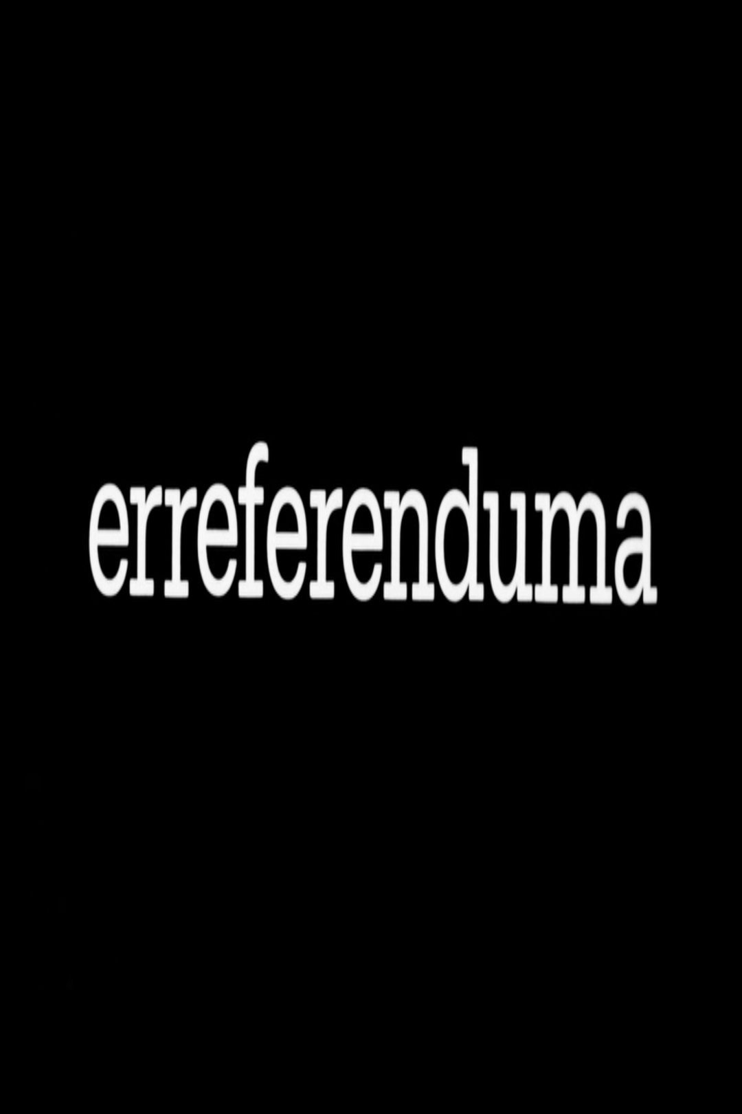 Erreferenduma poster