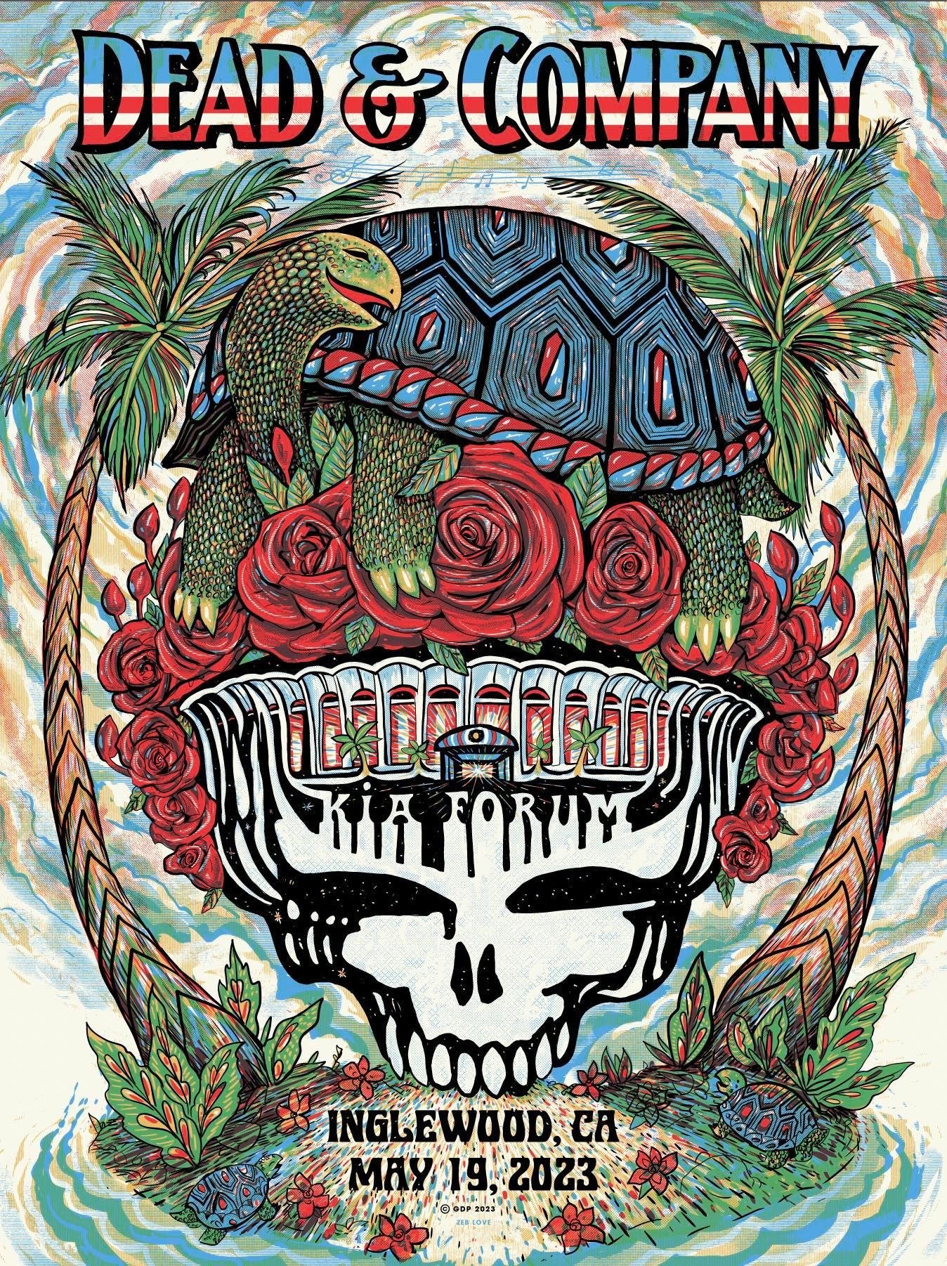 Dead & Company: 2023-05-19 Kia Forum, Inglewood, CA, USA poster