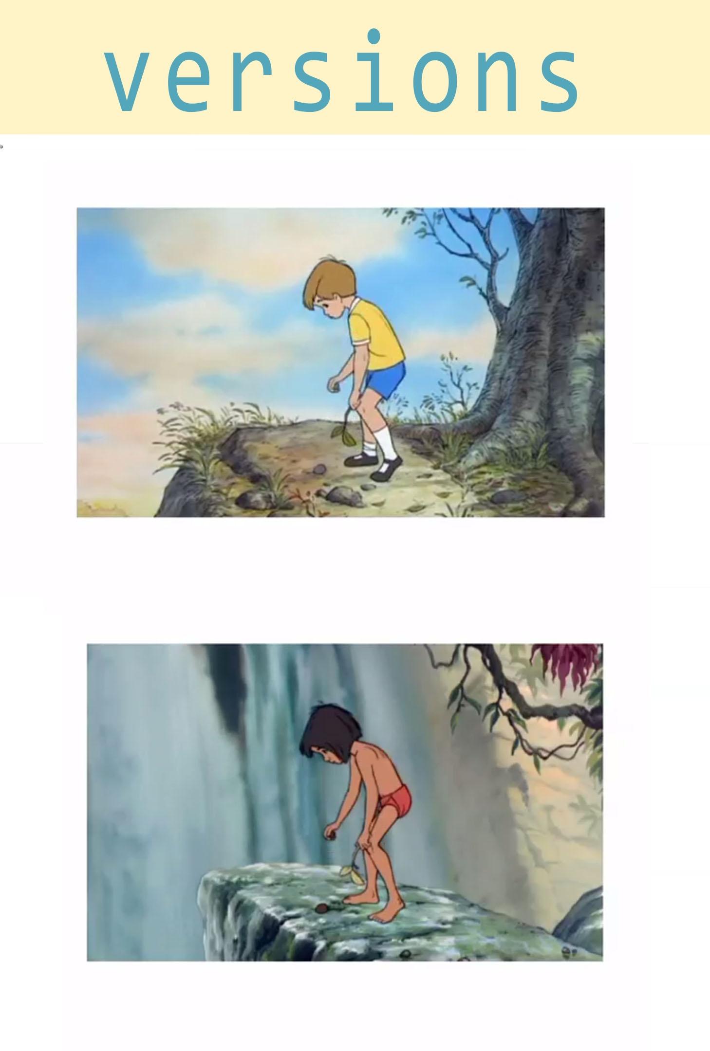 Versions poster