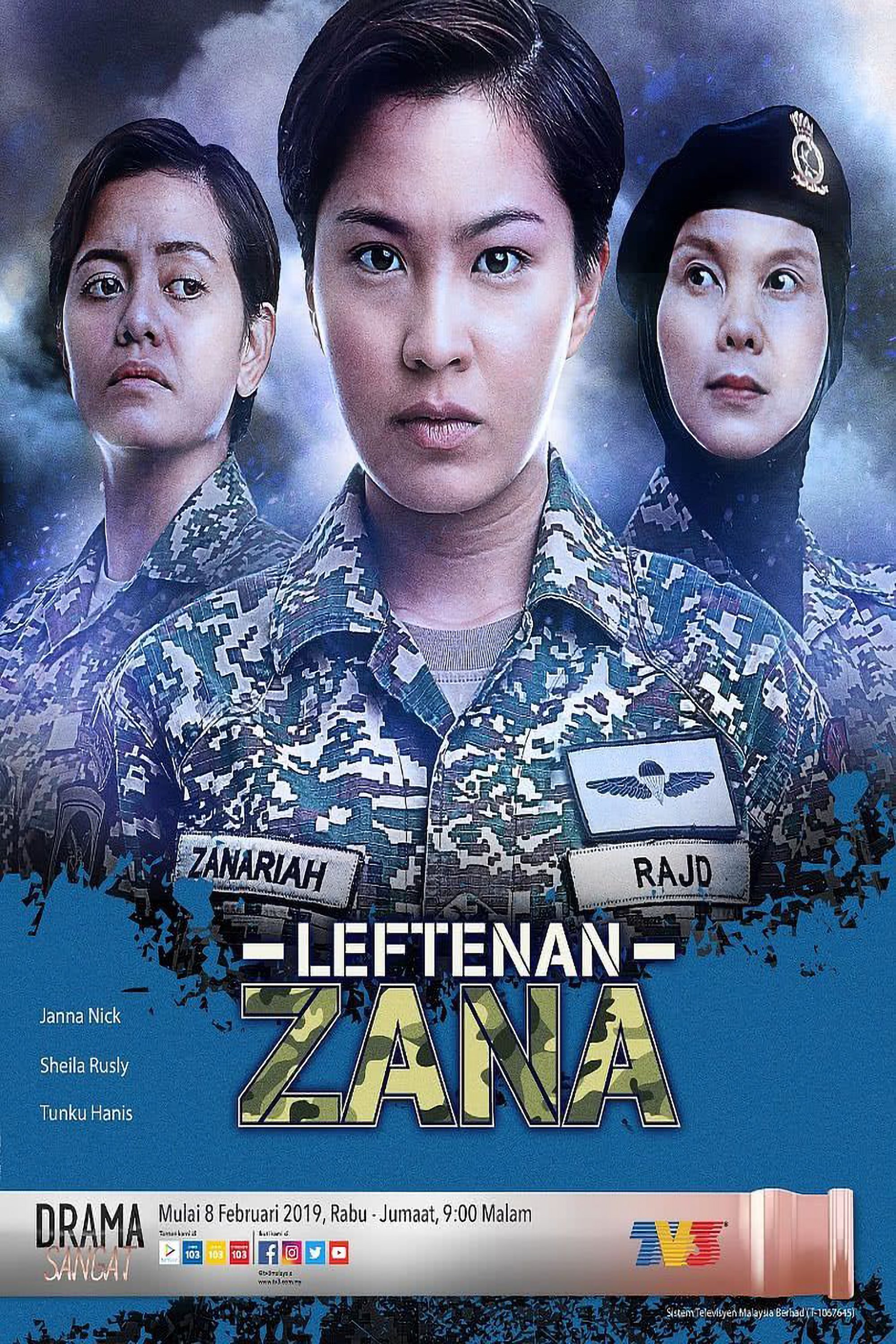 Leftenan Zana poster
