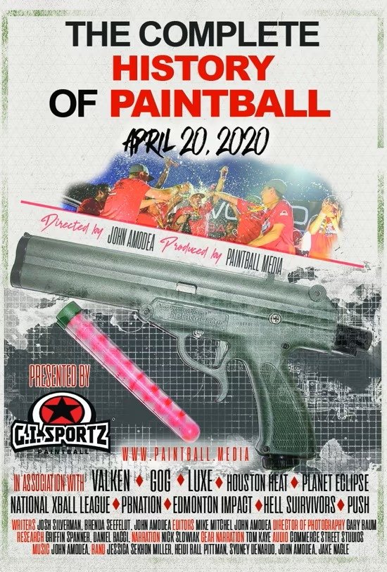 The Complete History Of Paintball poster
