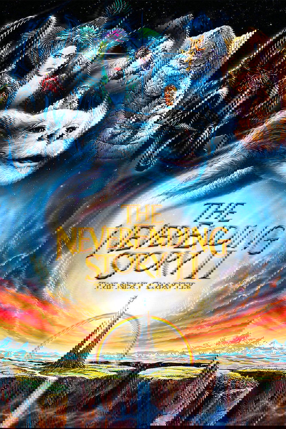 The NeverEnding Story II: The Next Chapter poster