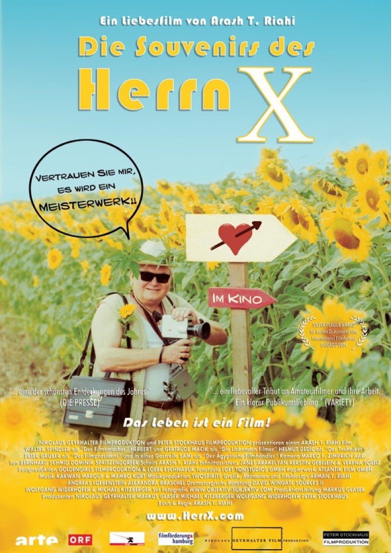 The Souvenirs of Mr. X poster