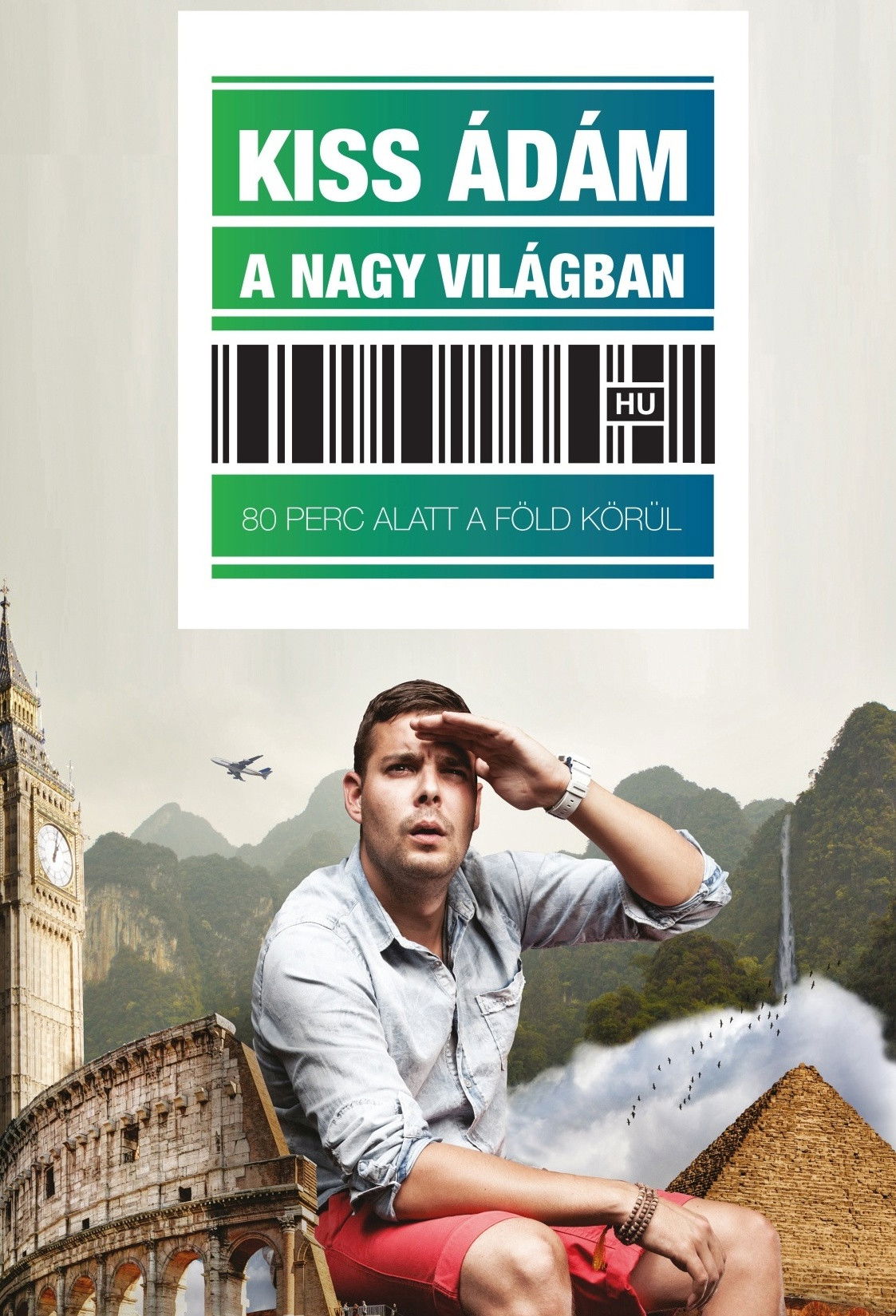 Dumaszínház:  80 perc alatt a Föld körül - Kiss Ádám önálló estje poster