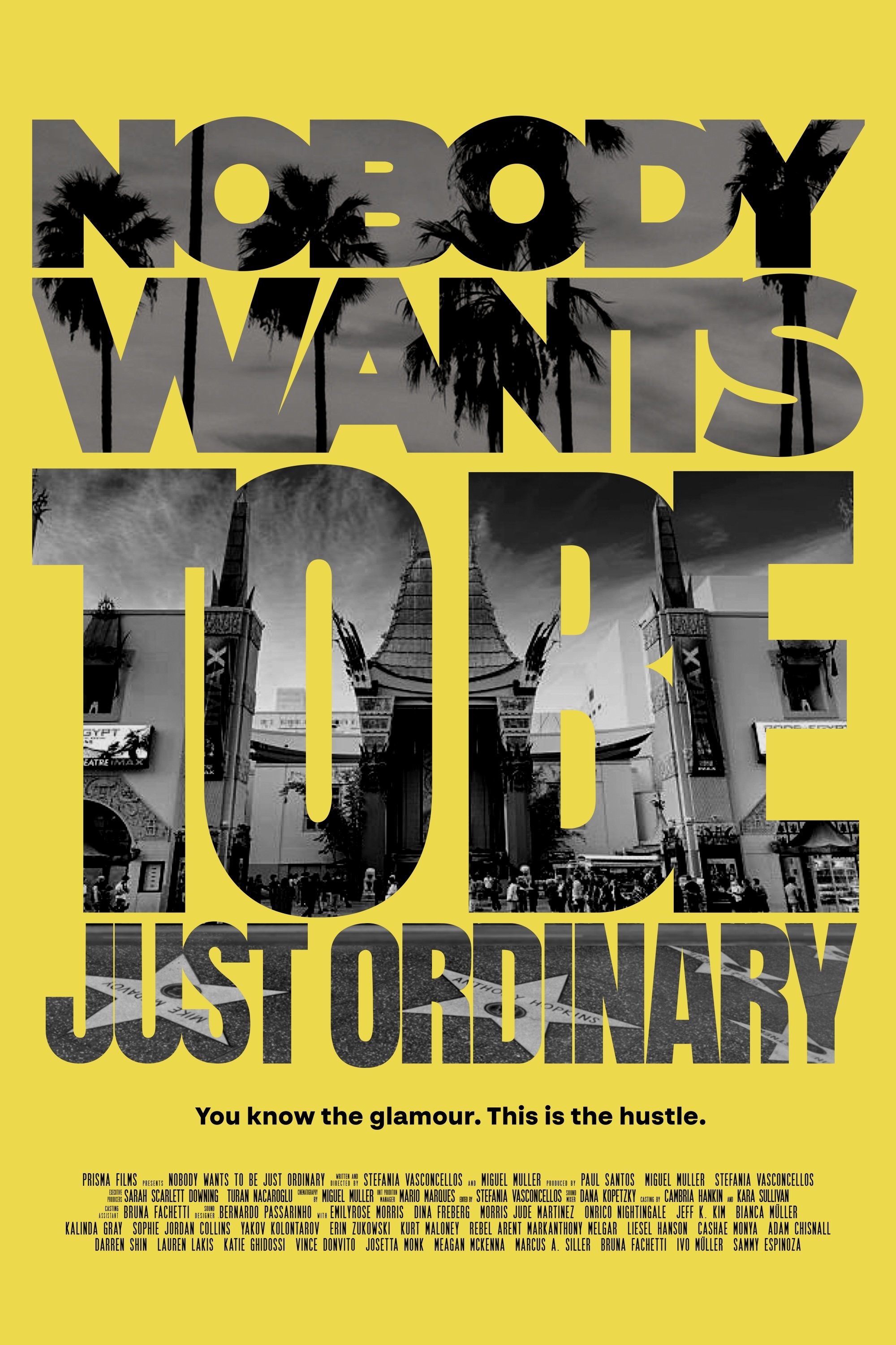 Nobody Wants to Be Just Ordinary poster