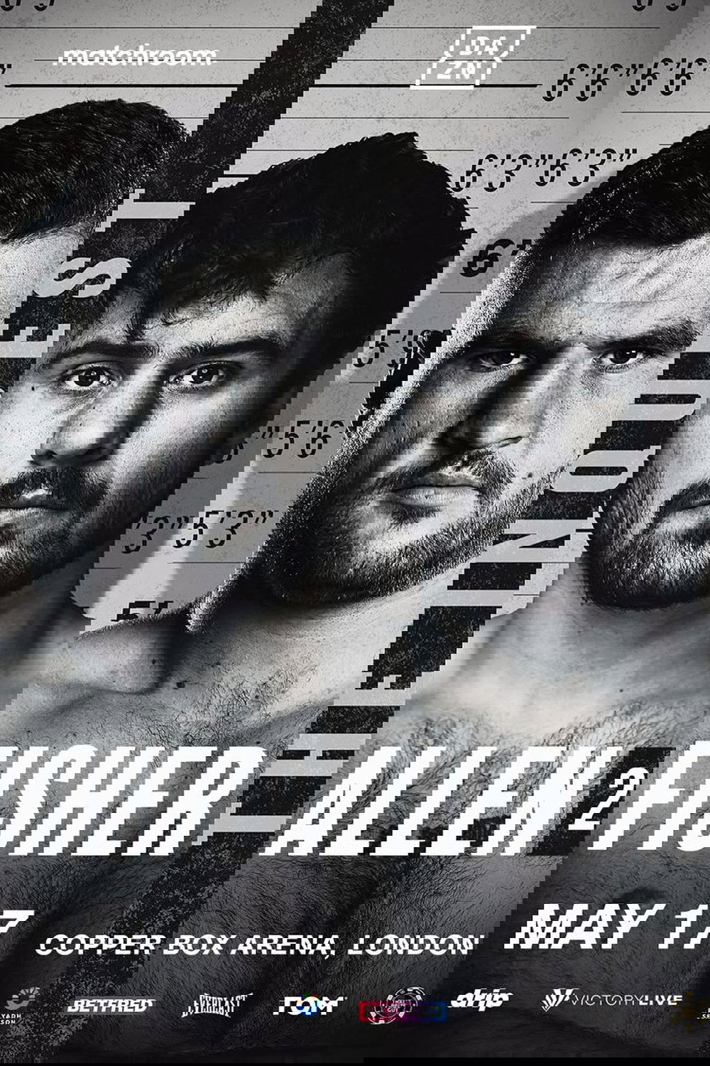 Johnny Fisher vs. David Allen II poster