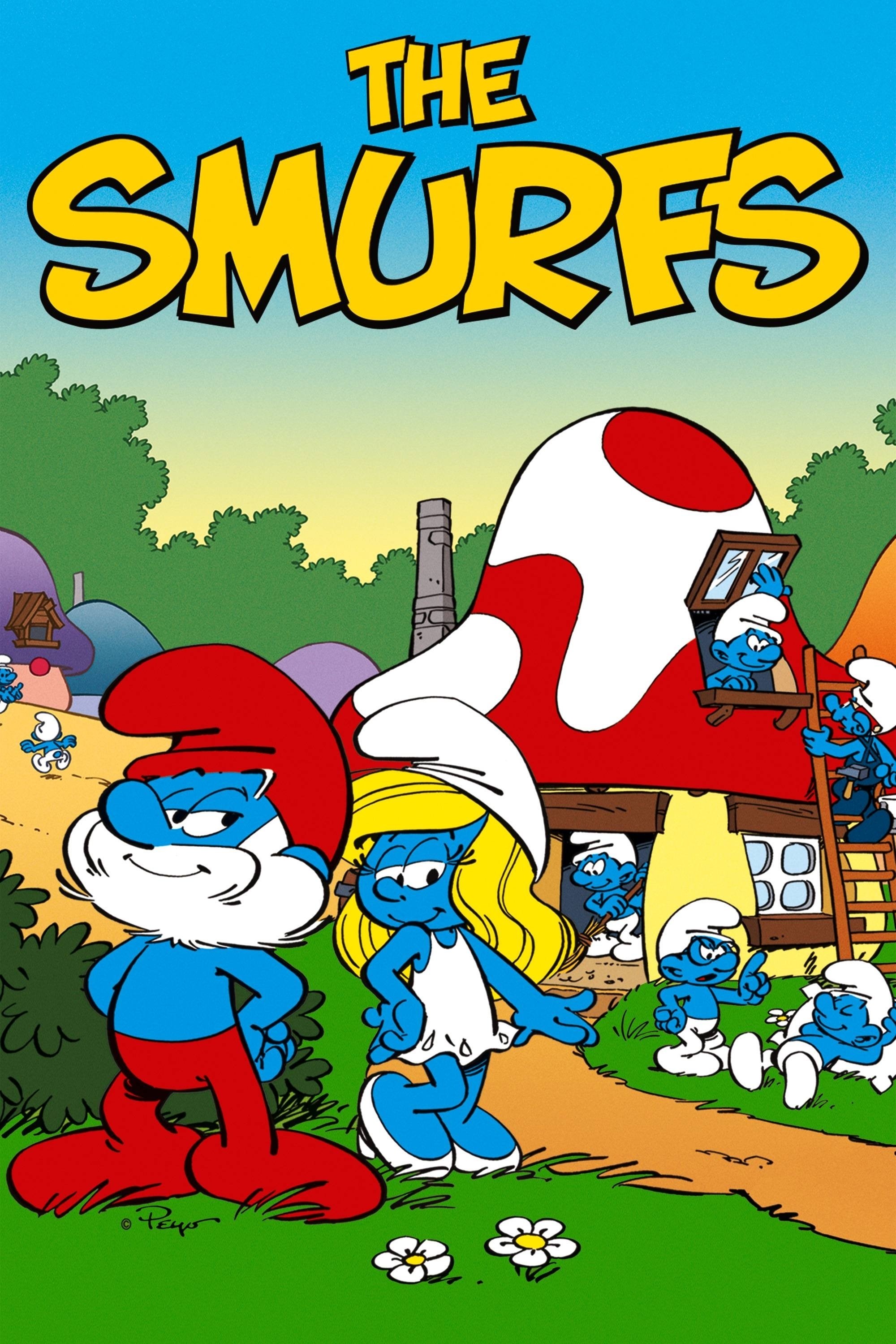 The Smurfs poster