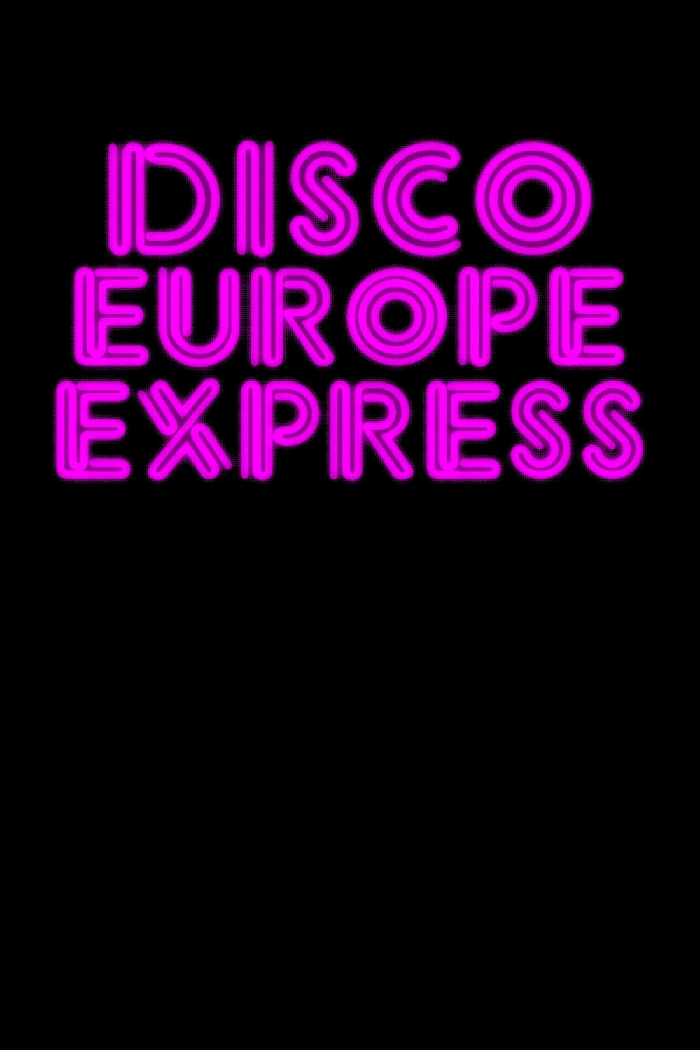 Disco Europe Express poster