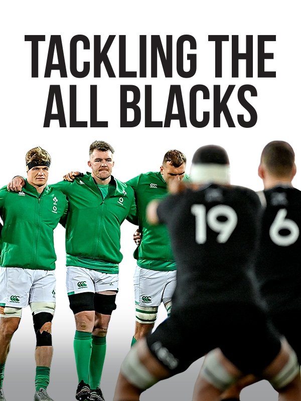 Tackling the All Blacks poster