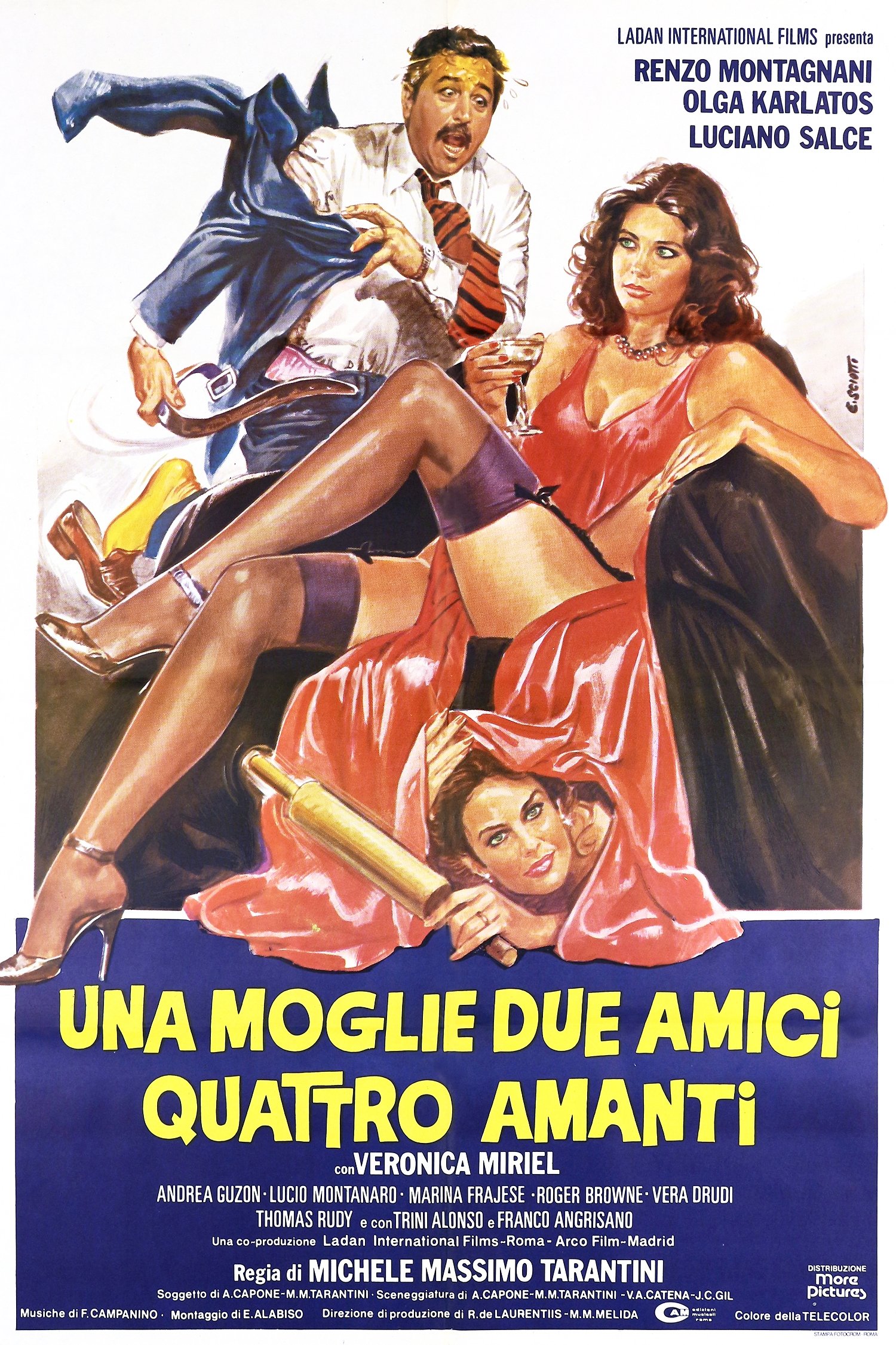 A Wife, Two Friends, Four Lovers poster