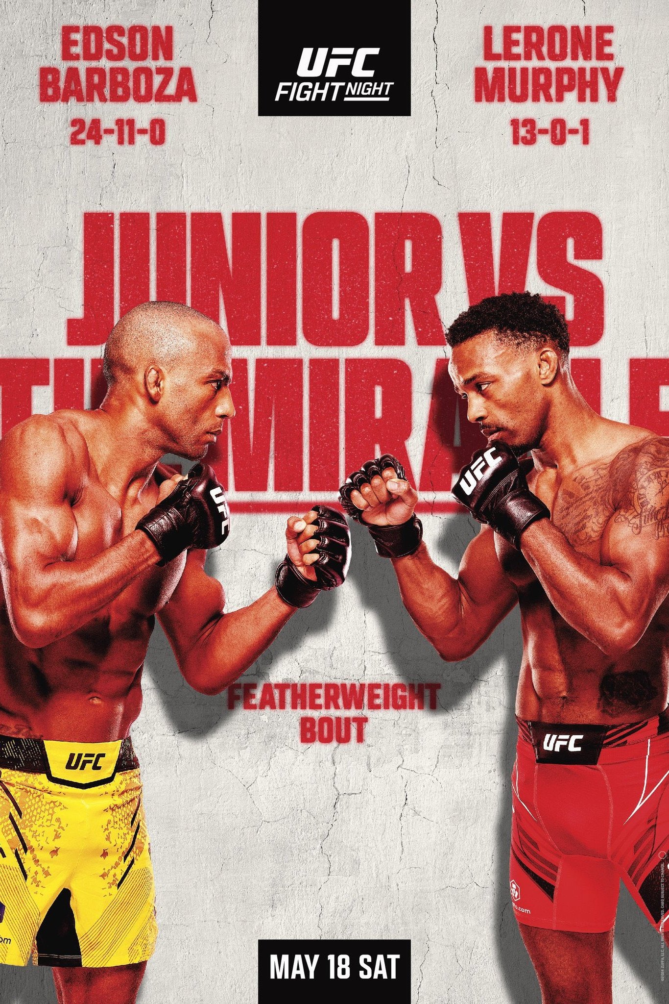 UFC Fight Night 241: Barboza vs. Murphy poster