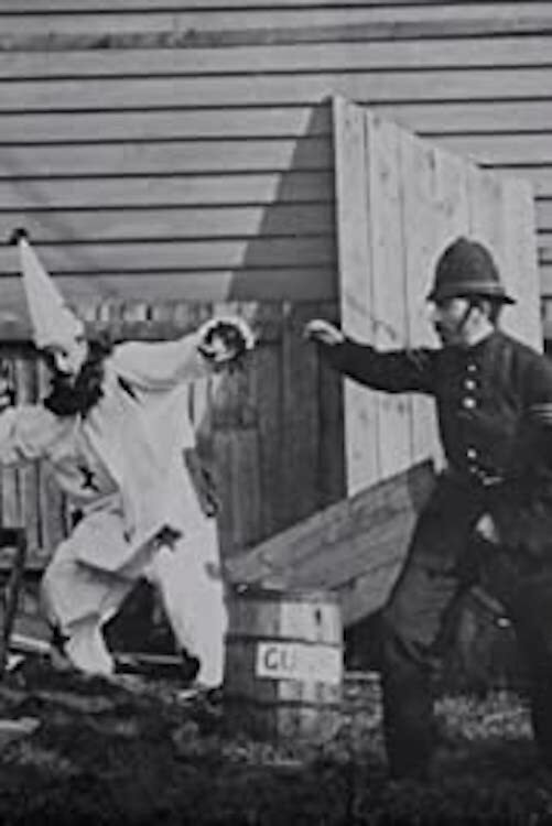 Clown and Police poster
