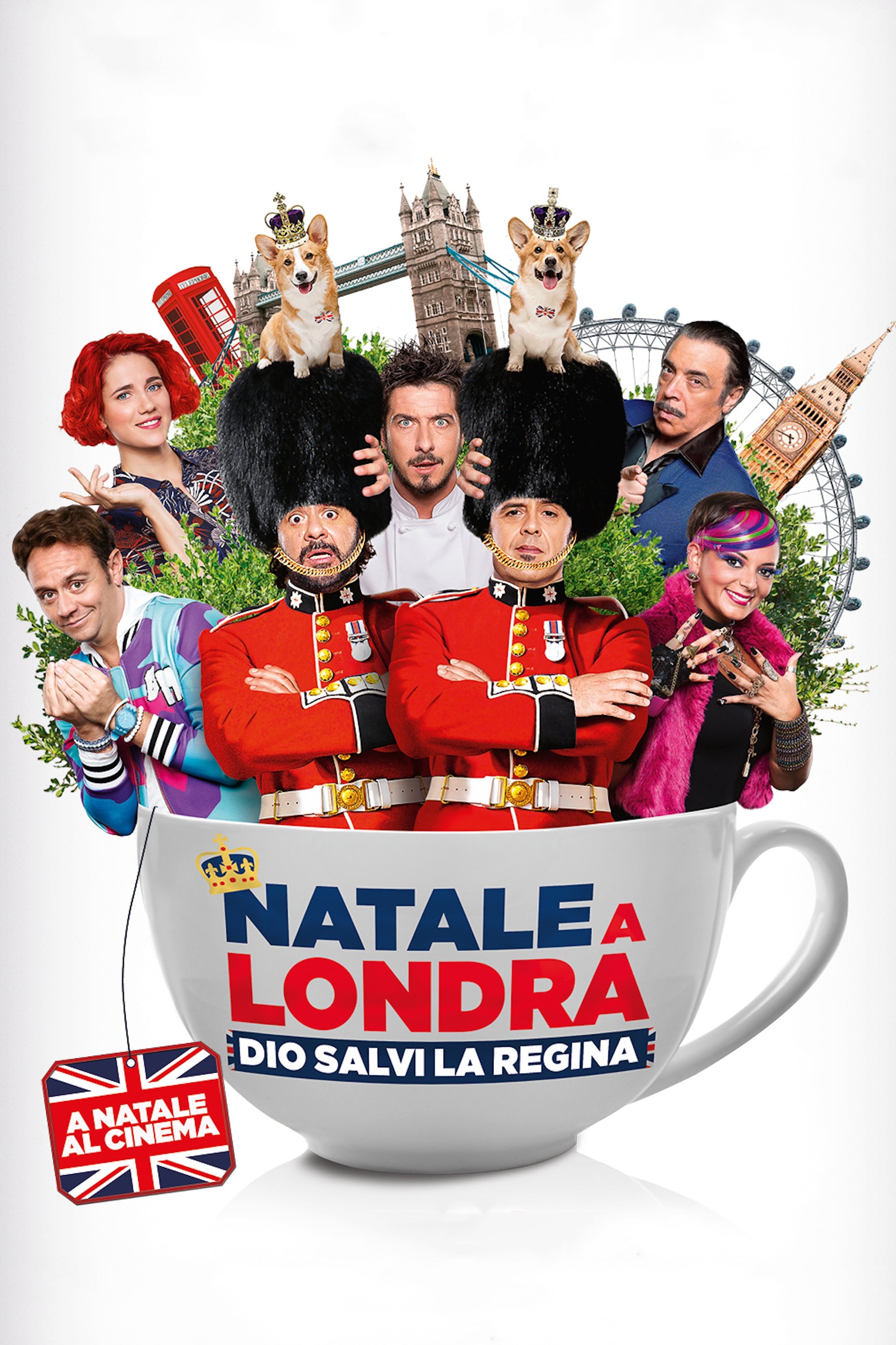 Christman in London - God Save the Queen poster