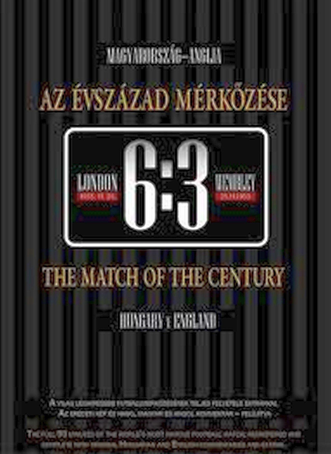 6:3 - The match of the century poster