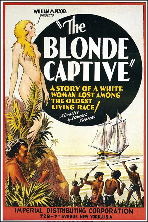 The Blonde Captive poster