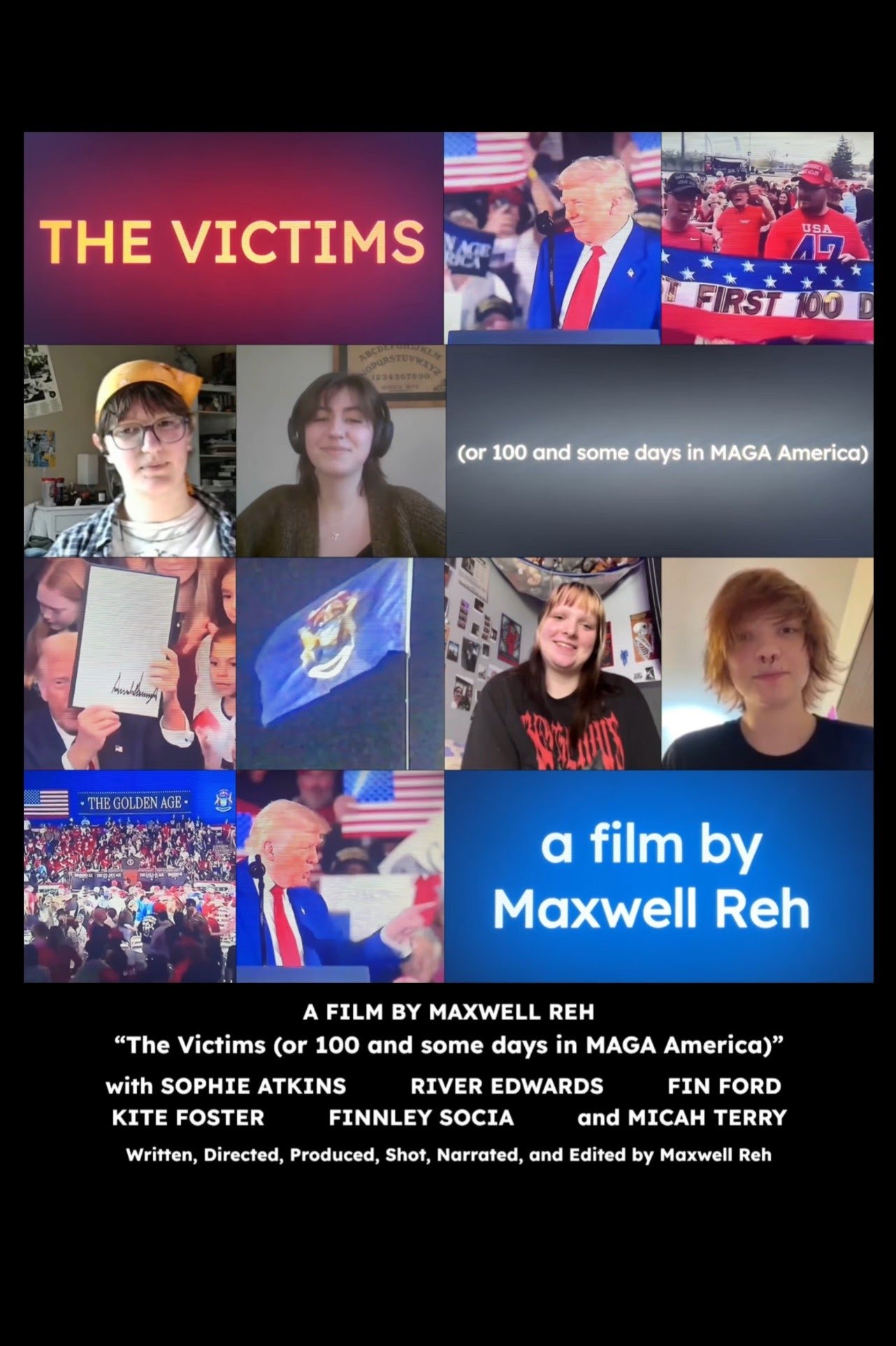The Victims (or 100 and some days in MAGA America) poster