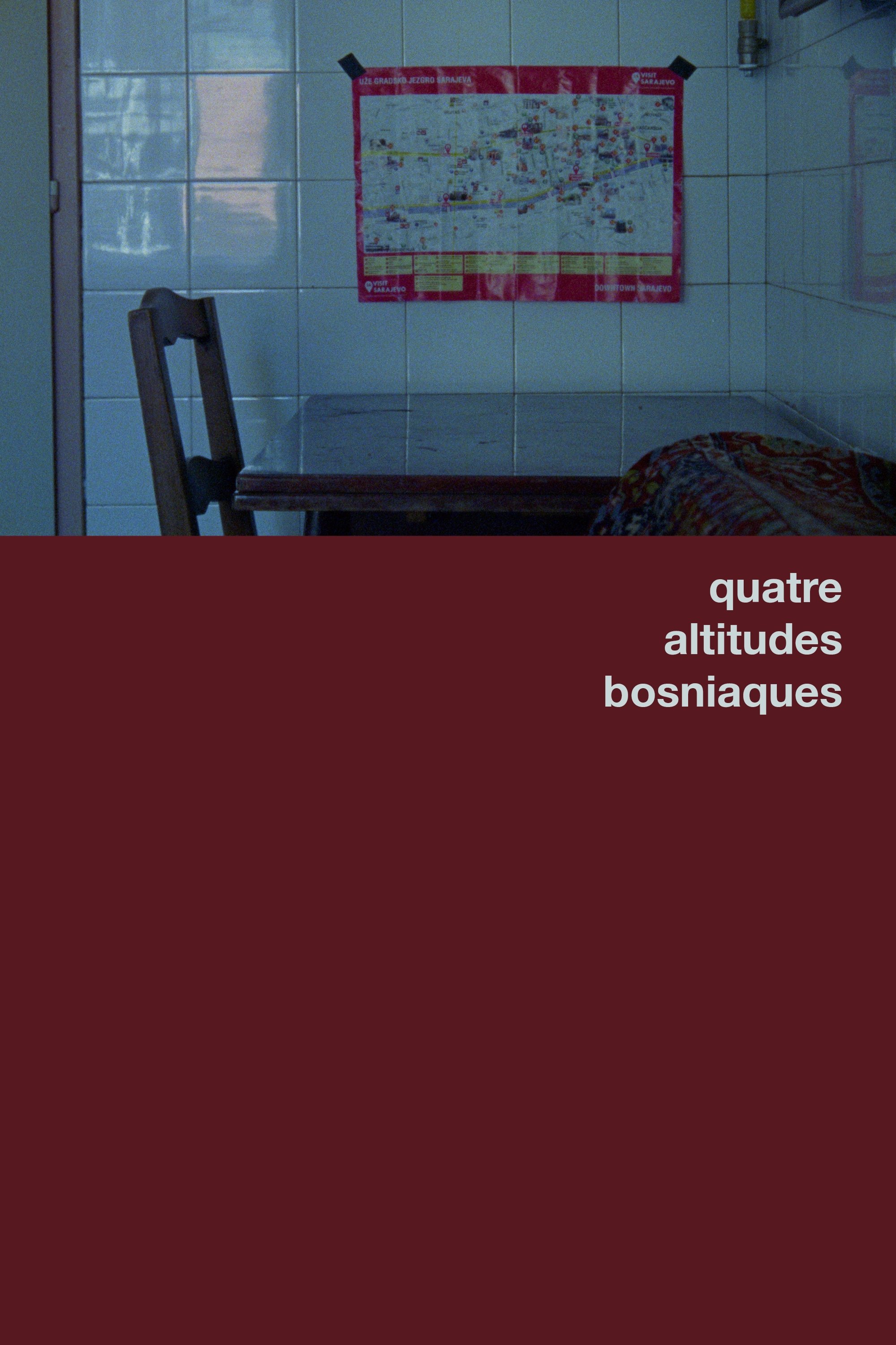 Quatre altitudes bosniaques poster