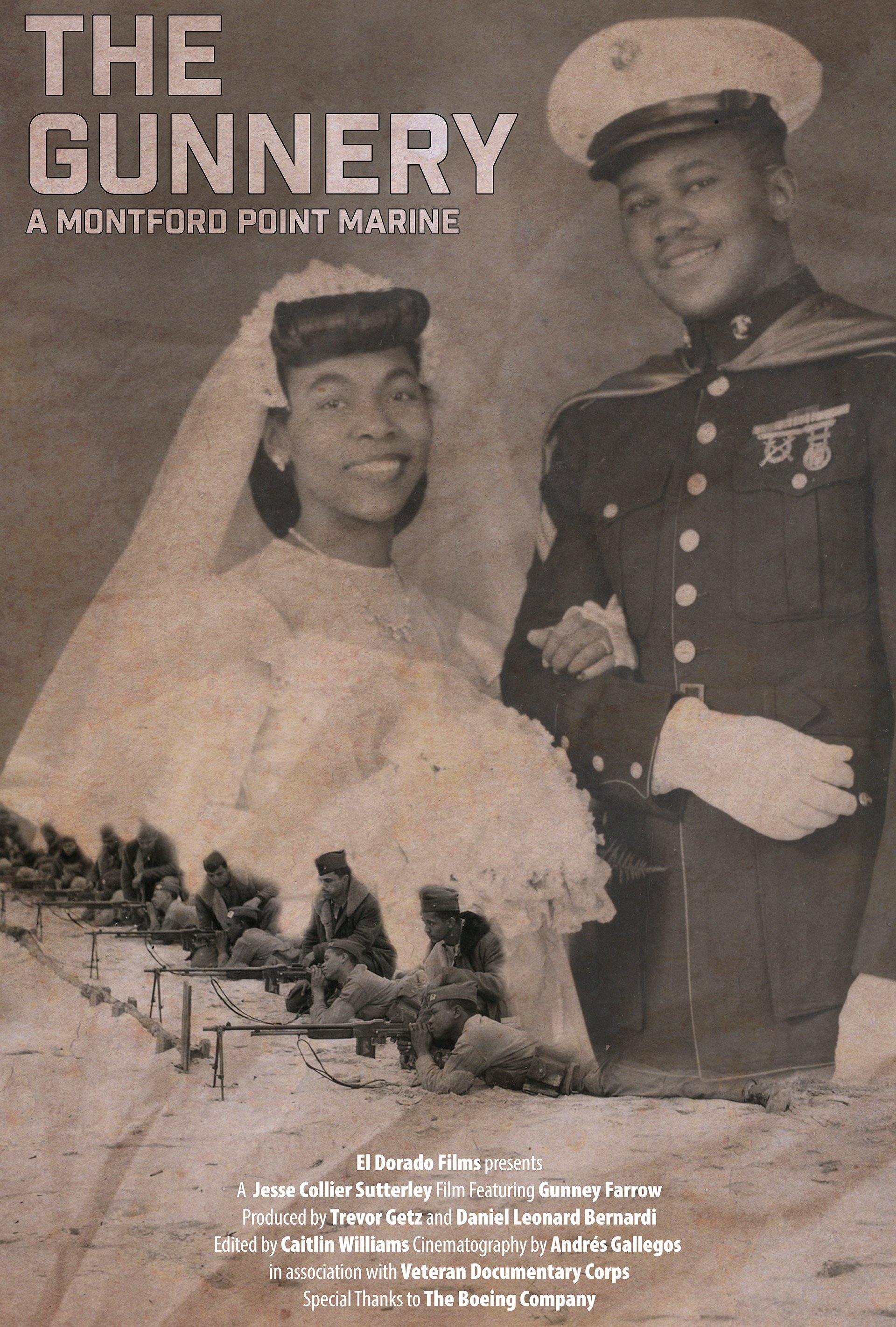 The Gunnery:  A Montford Point Marine poster
