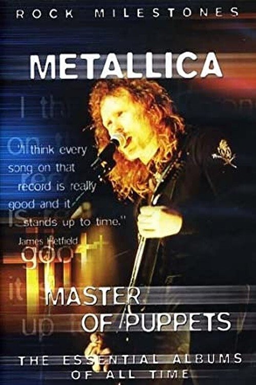 Rock Milestones: Metallica: Master of Puppets poster
