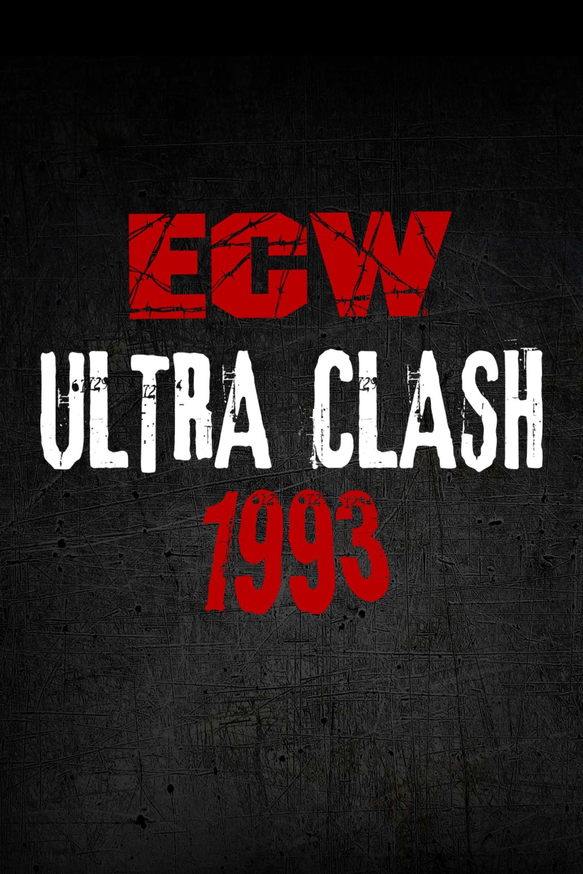 ECW Ultra Clash 1993 poster
