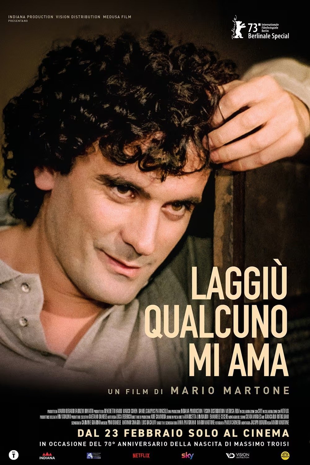 Massimo Troisi: Somebody Down There Likes Me poster