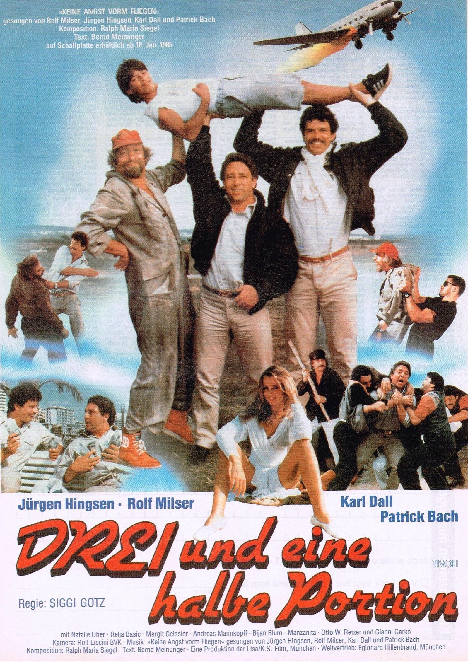 Drei und eine halbe Portion poster