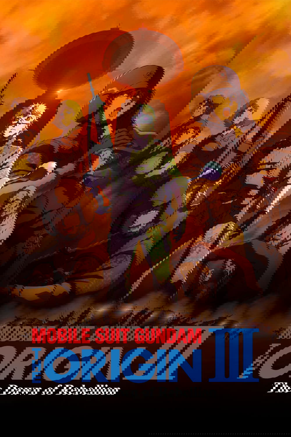 Mobile Suit Gundam: The Origin III - Dawn of Rebellion poster