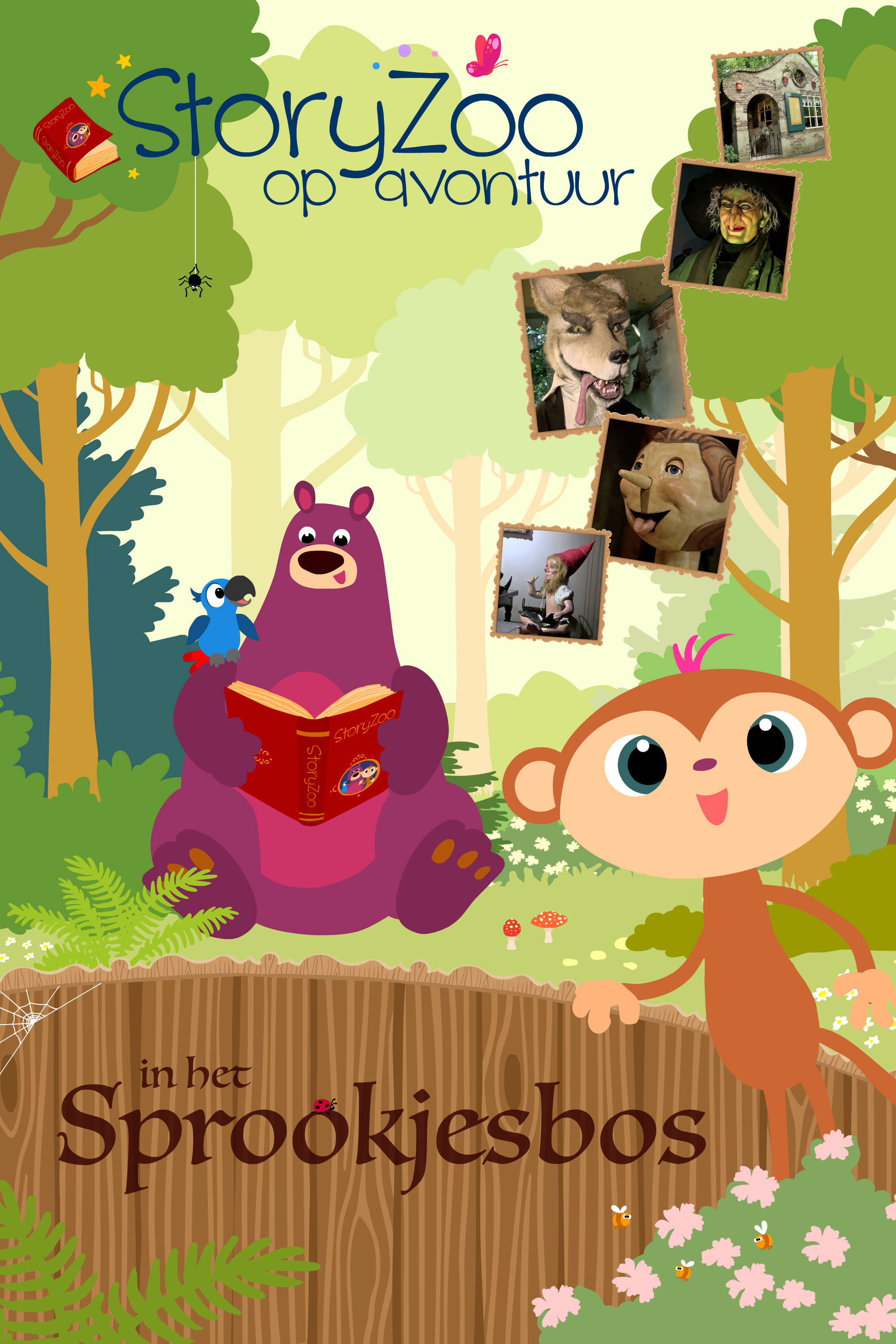 StoryZoo op avontuur in het Sprookjesbos poster