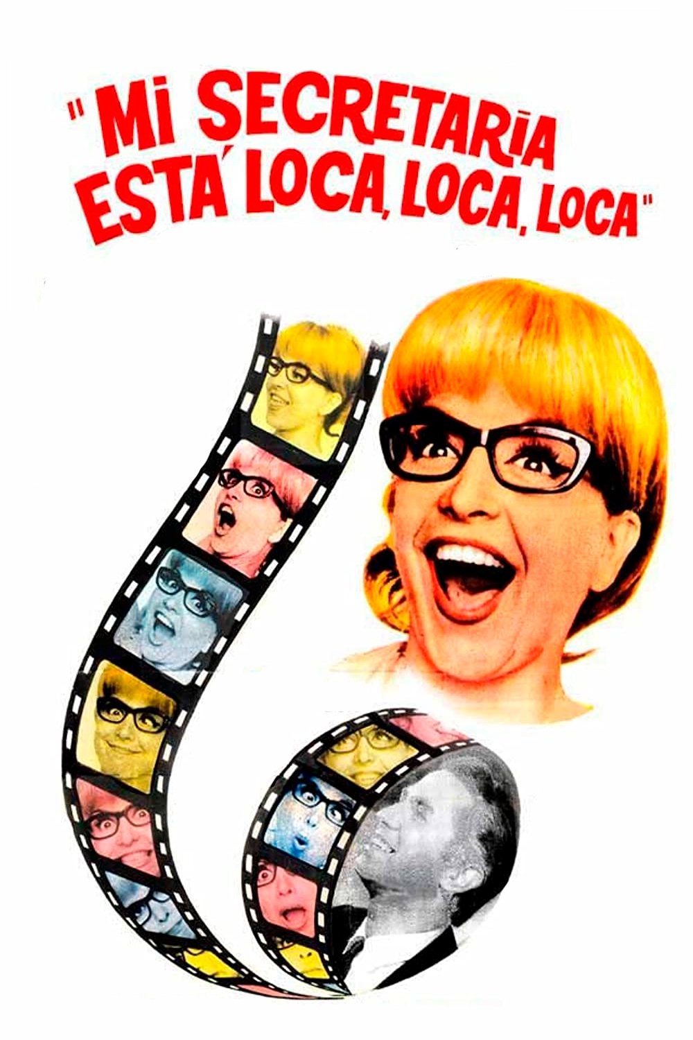 My secretary is mad... mad... mad... poster
