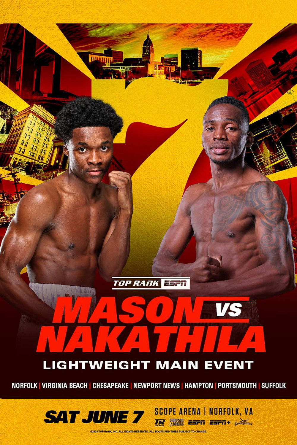 Abdullah Mason vs. Jeremia Nakathila poster