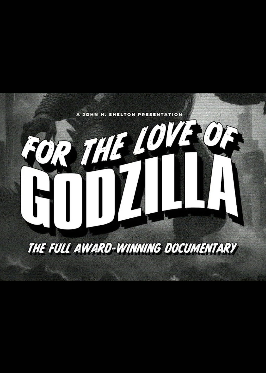 For the Love of Godzilla poster