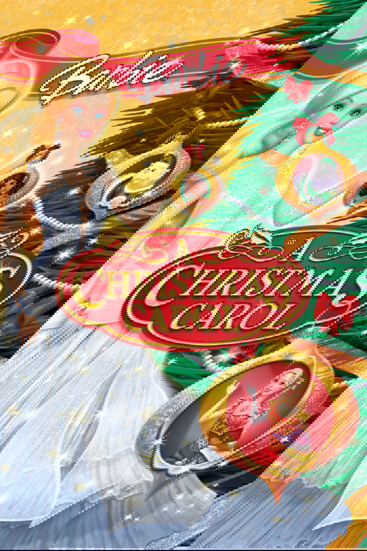 Barbie in 'A Christmas Carol' poster
