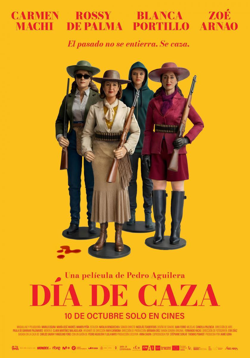 Día de caza poster