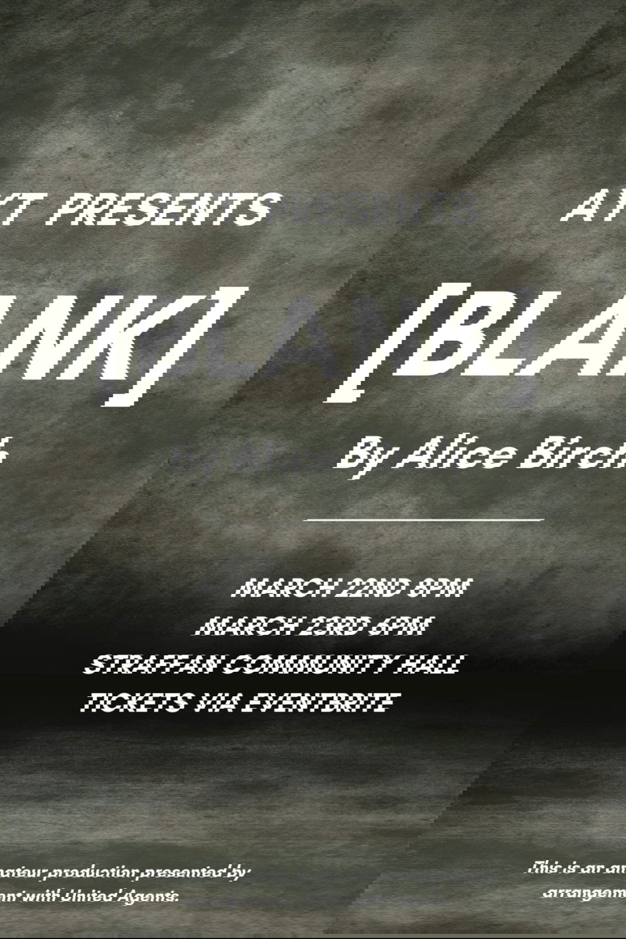 [BLANK] poster