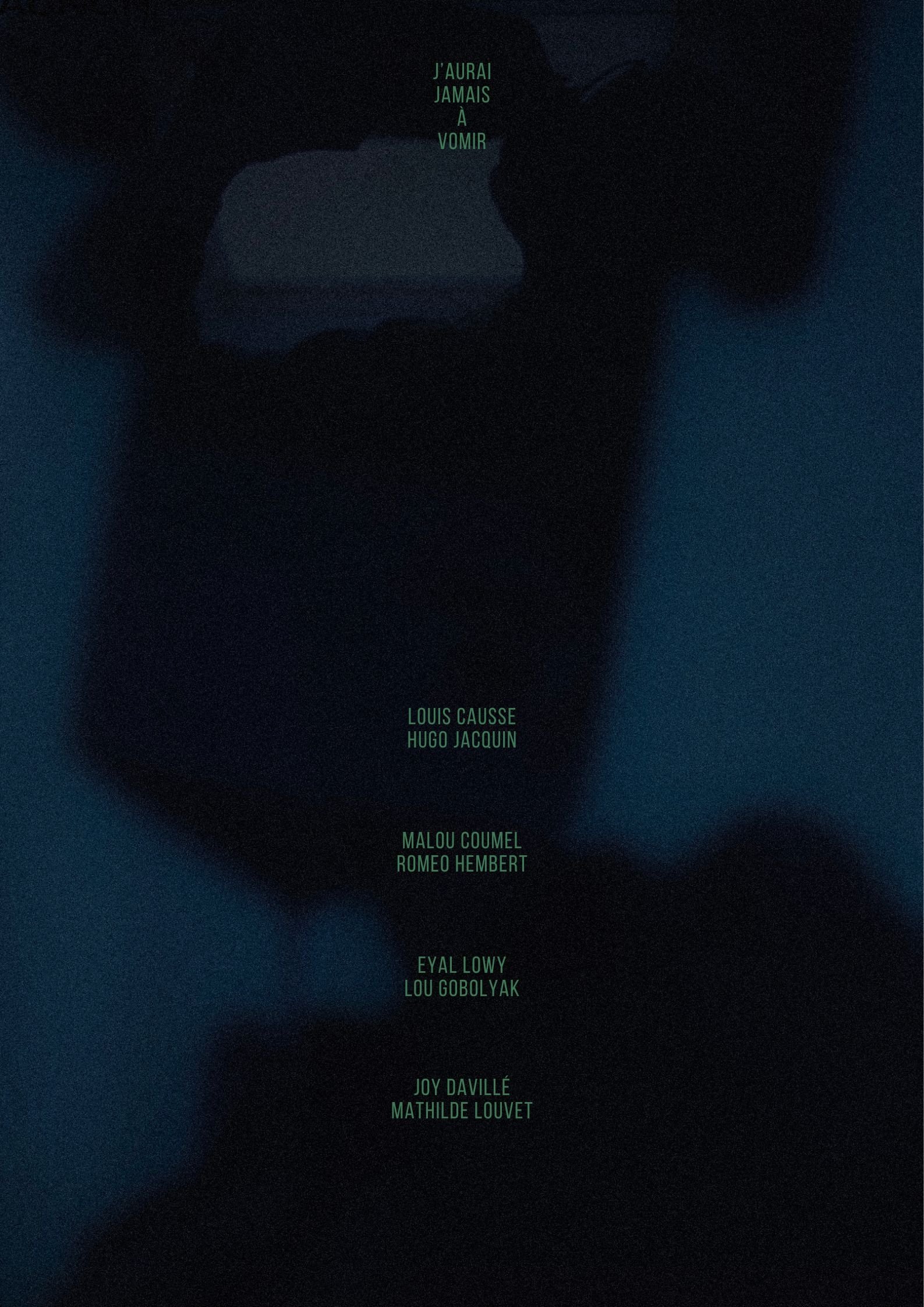 I'LL NEVER HAVE TO VOMIT poster
