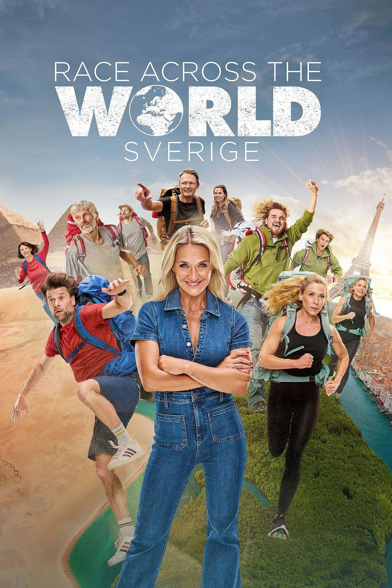 Race Across the World Sweden poster