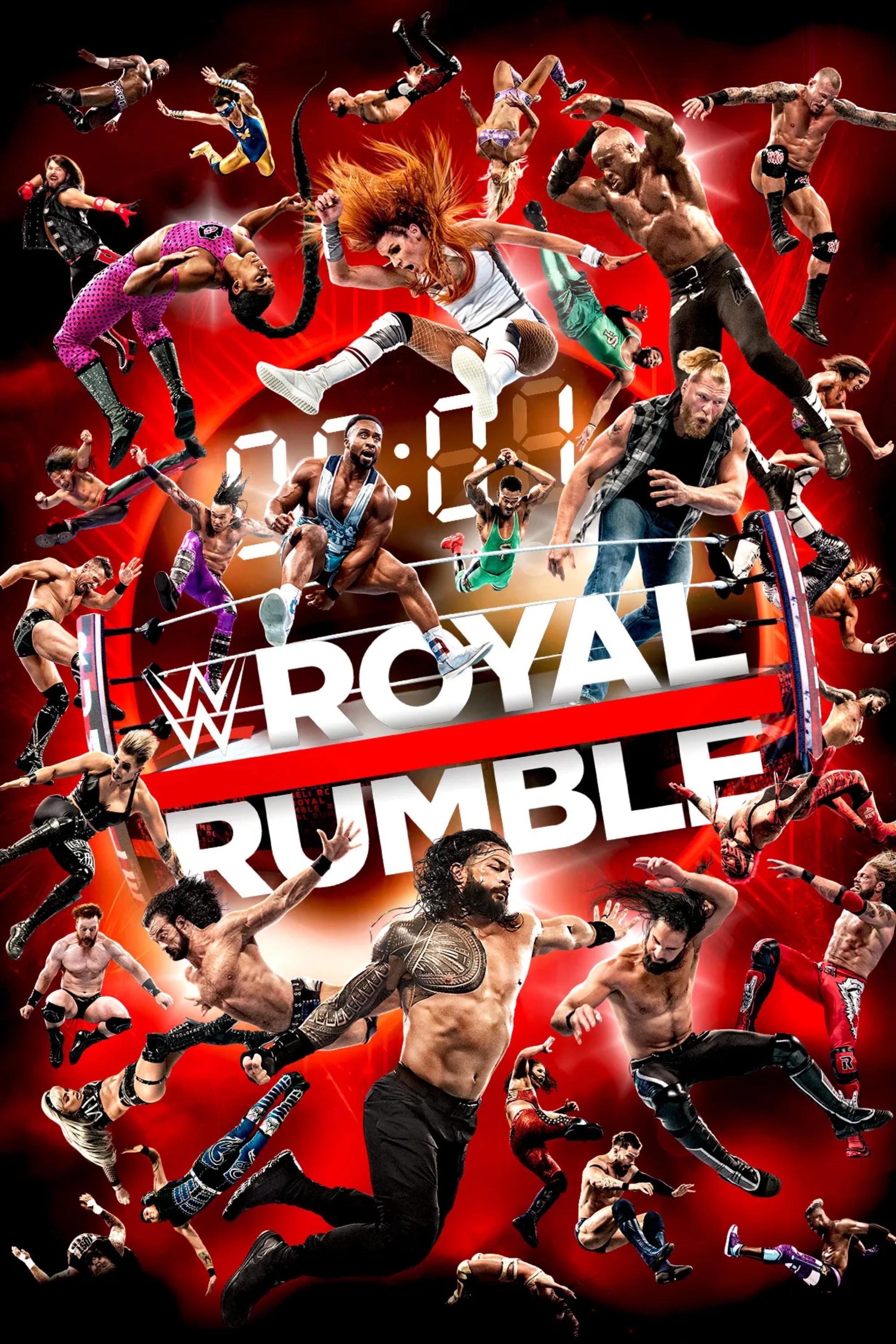 WWE Royal Rumble 2022 poster