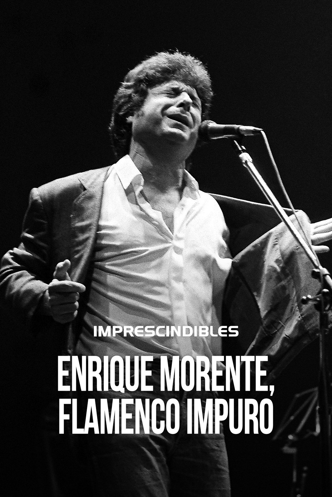 Enrique Morente: flamenco impuro poster