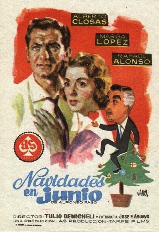 Navidades en junio poster