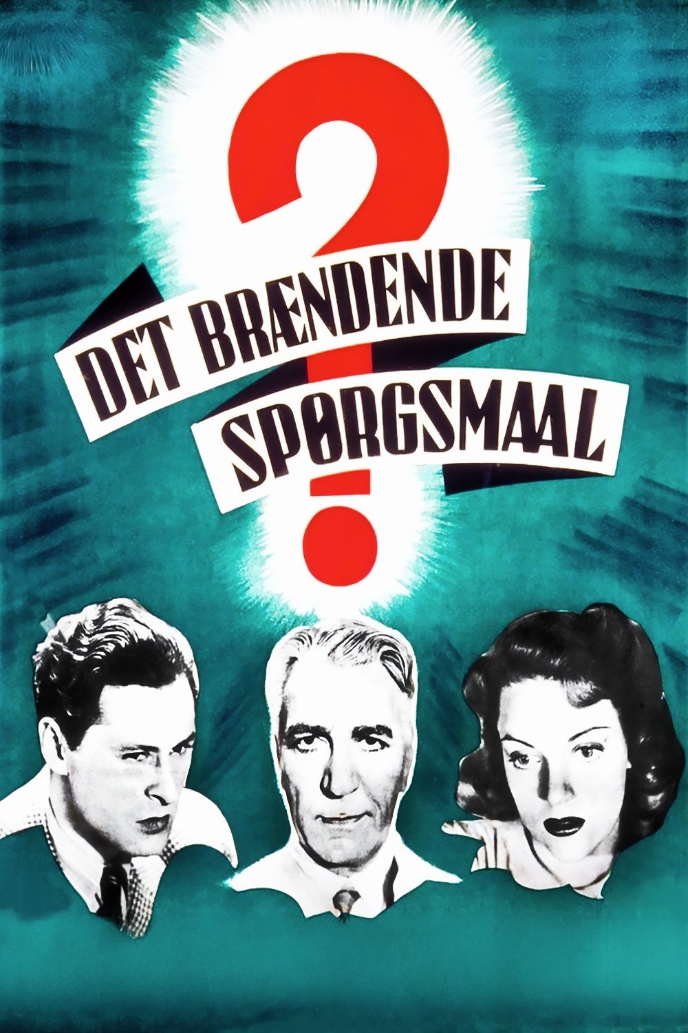 The Burning Question poster