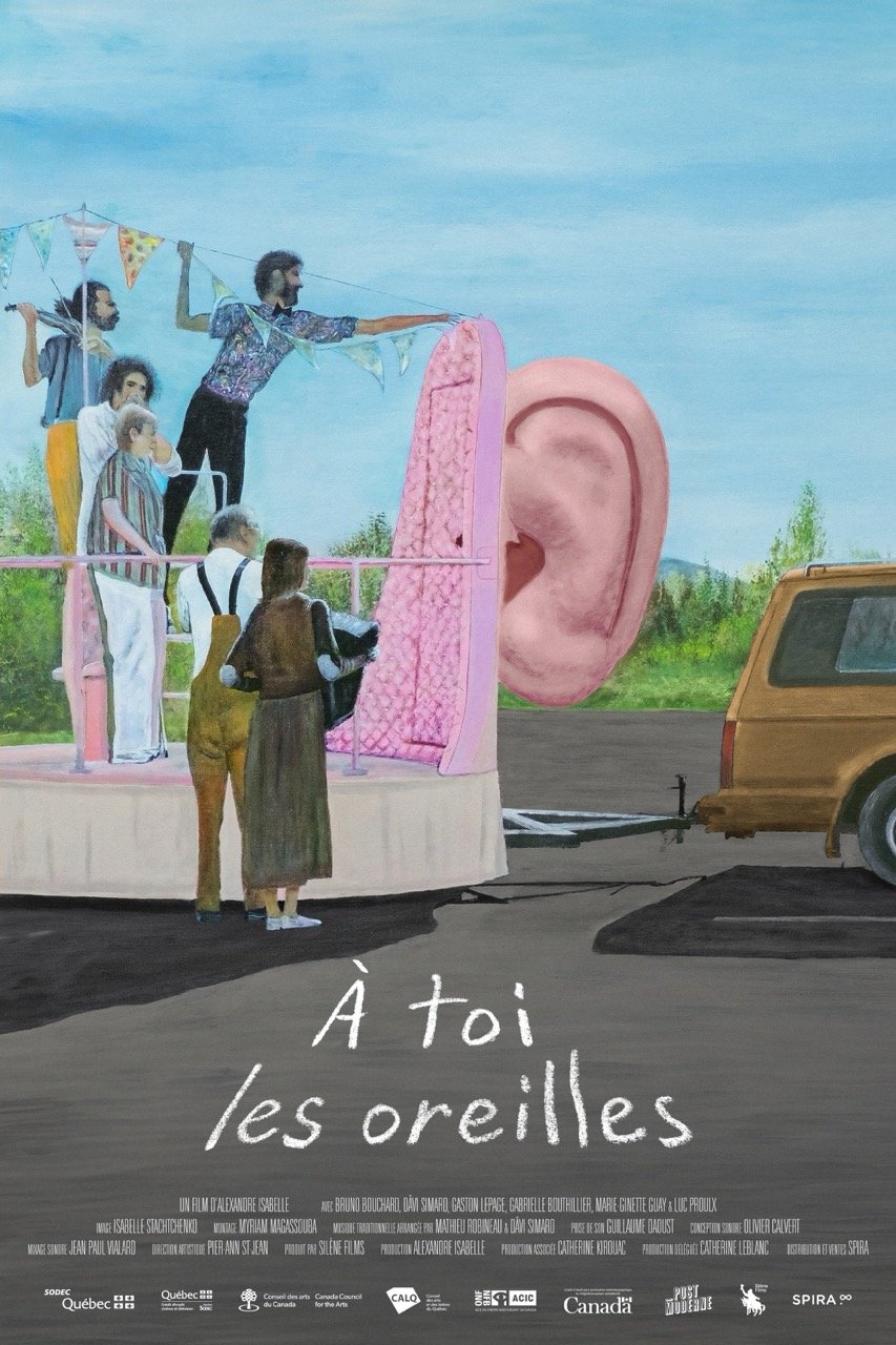 À toi les oreilles poster