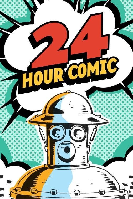 24 Hour Comic poster